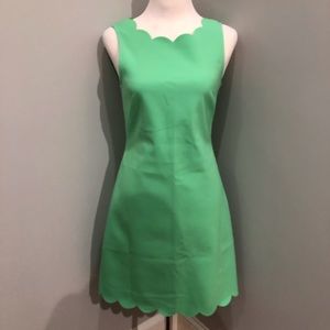 NWT, JCrew Green Scallop Dress, 2